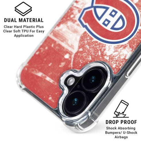 NHL Montreal Canadiens Frozen iPhone 16 Plus MagSafe Case