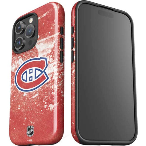 NHL Montreal Canadiens Frozen iPhone 16 Pro Impact Case