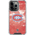 NHL Montreal Canadiens Frozen iPhone 16 Pro Max Clear Case
