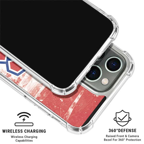 NHL Montreal Canadiens Frozen iPhone 16 Pro Max Clear Case