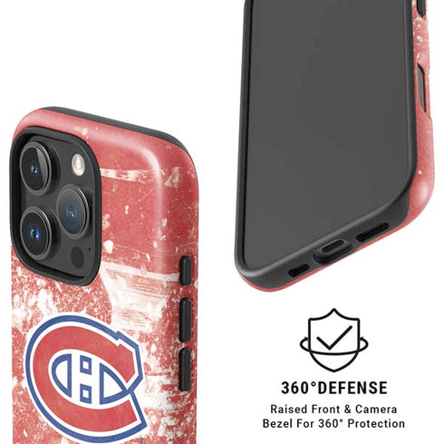 NHL Montreal Canadiens Frozen iPhone 16 Pro Max Magsafe Impact Case