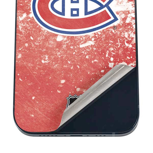 NHL Montreal Canadiens Frozen iPhone 16 Skin