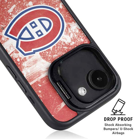 NHL Montreal Canadiens Frozen iPhone 16e Kickstand Case