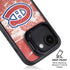 NHL Montreal Canadiens Frozen iPhone 16e Kickstand Case