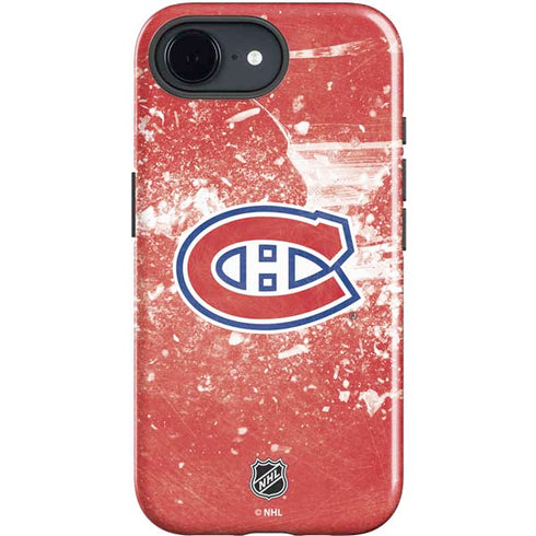 NHL Montreal Canadiens Frozen iPhone 16e Impact Case