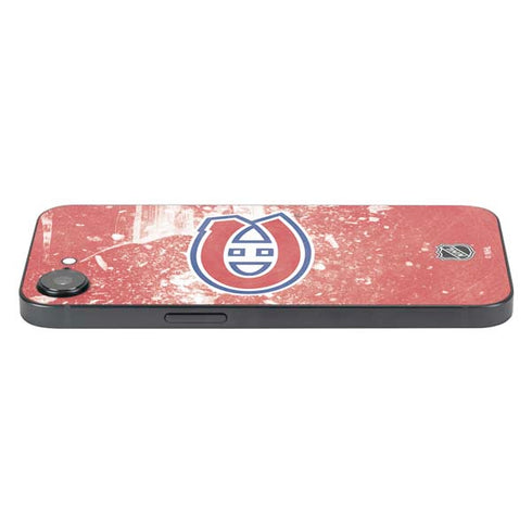 NHL Montreal Canadiens Frozen iPhone 16e Skin