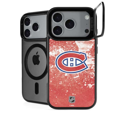 NHL Montreal Canadiens Frozen iPhone 18 Pro Kickstand Case
