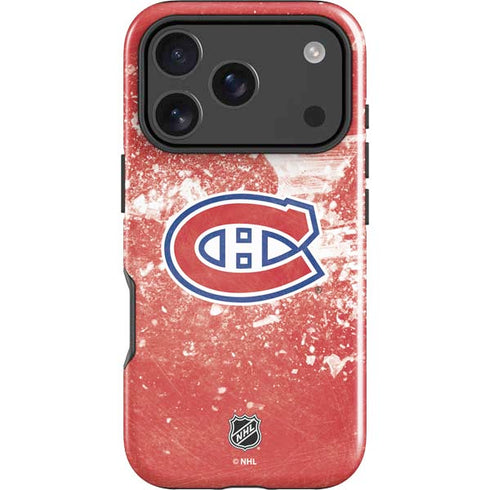 NHL Montreal Canadiens Frozen iPhone 18 Pro Max Impact Case