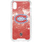 NHL Montreal Canadiens Frozen iPhone XS Clear Case