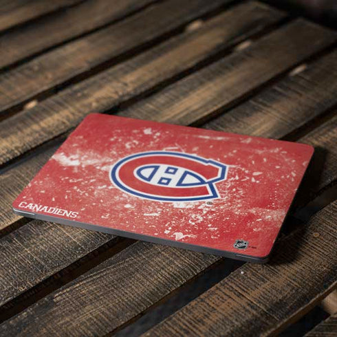 NHL Montreal Canadiens Frozen Apple MacBook Air Skin