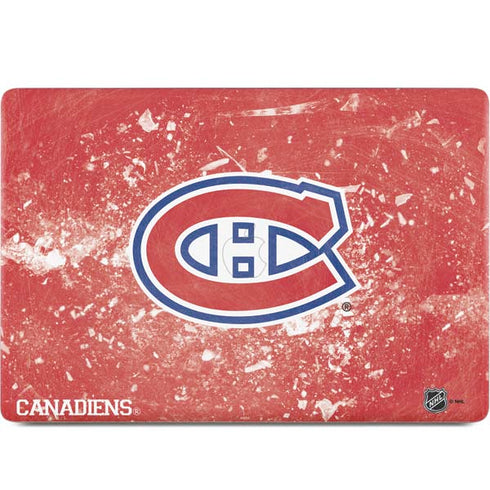 NHL Montreal Canadiens Frozen MacBook Skins