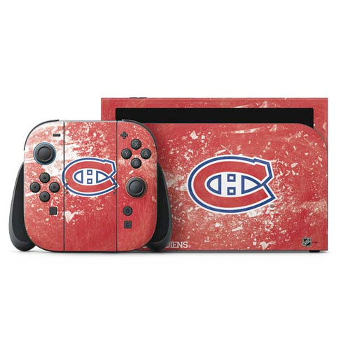 NHL Montreal Canadiens Frozen Nintendo Skins