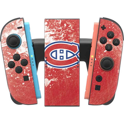 NHL Montreal Canadiens Frozen Nintendo Switch 2 (2025) Joy-Con Controller Skin