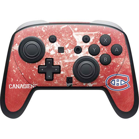 NHL Montreal Canadiens Frozen Nintendo Skins