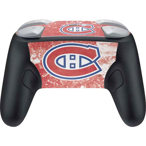 NHL Montreal Canadiens Frozen Nintendo Switch 2 (2025) Pro Controller Skin