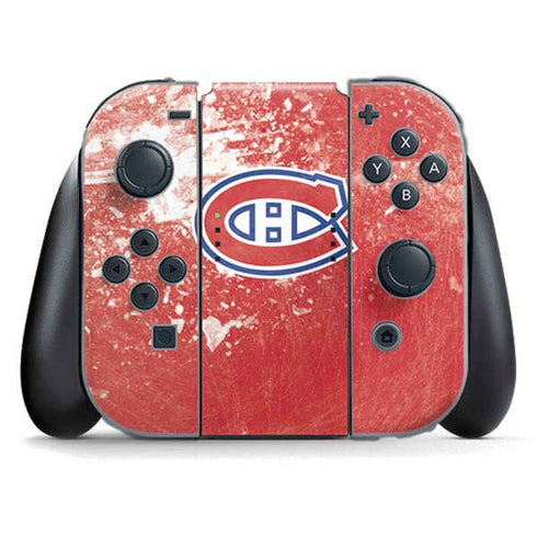 NHL Montreal Canadiens Frozen Nintendo Switch (2017-2021) Joy-Con Controller Skin