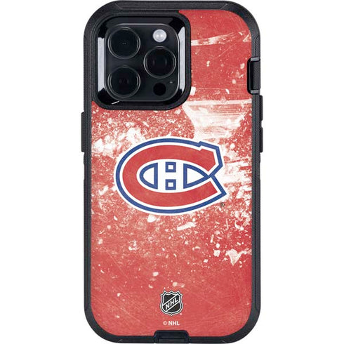 NHL Montreal Canadiens Frozen Otterbox Defender iPhone Skin