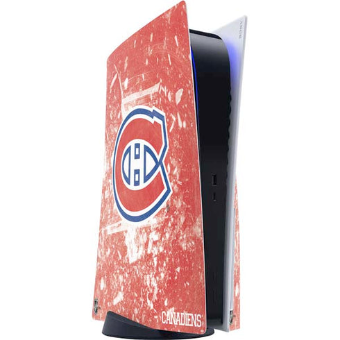 NHL Montreal Canadiens Frozen PlayStation PS5 Skins