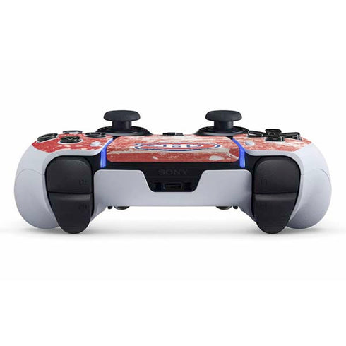 NHL Montreal Canadiens Frozen PS5 DualSense Edge Pro Controller Skin