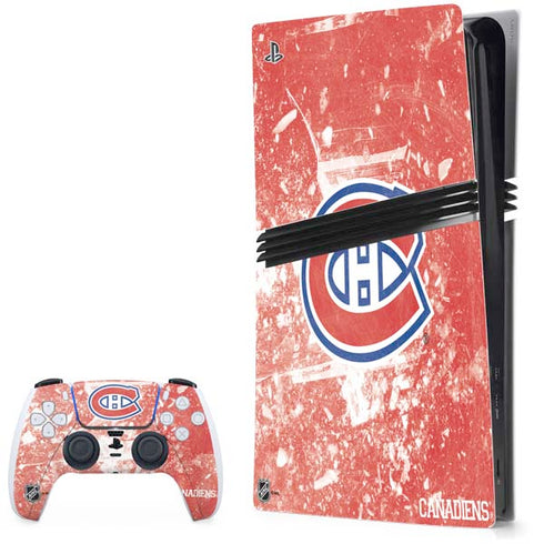 NHL Montreal Canadiens Frozen PlayStation PS5 Skins