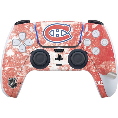 NHL Montreal Canadiens Frozen PS5 Pro Disk Bundle Skin