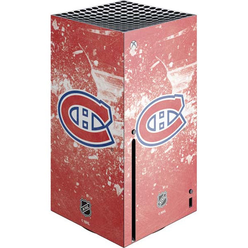 NHL Montreal Canadiens Frozen Xbox Series X Skins