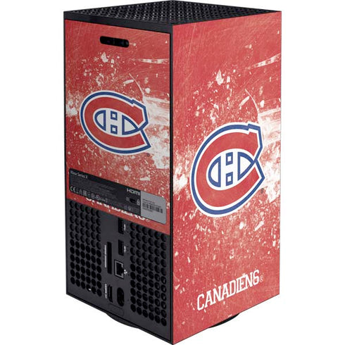 NHL Montreal Canadiens Frozen XBox Series X Digital Edition Bundle Skin