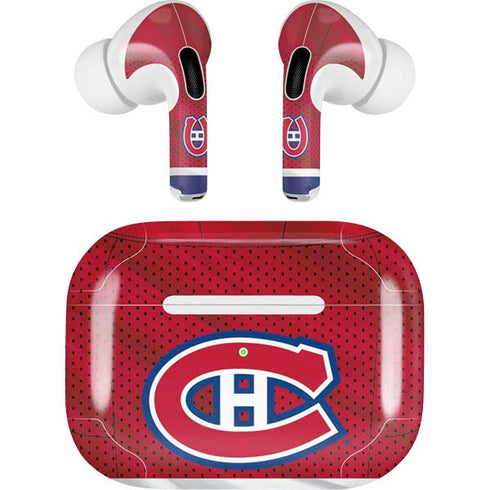 NHL Montreal Canadiens Home Jersey AirPods Pro 2nd Gen Skin