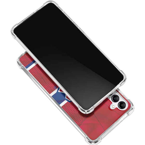 NHL Montreal Canadiens Home Jersey Galaxy A16 5G Clear Case