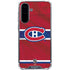 NHL Montreal Canadiens Home Jersey Galaxy A36 5G Clear Case