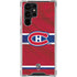 NHL Montreal Canadiens Home Jersey Galaxy S23 Ultra Clear Case
