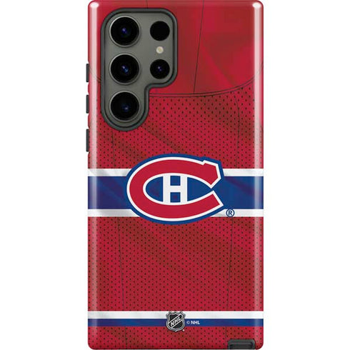 NHL Montreal Canadiens Home Jersey Galaxy S23 Ultra Pro Case