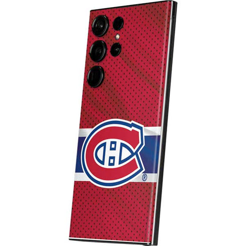 NHL Montreal Canadiens Home Jersey Galaxy Skins