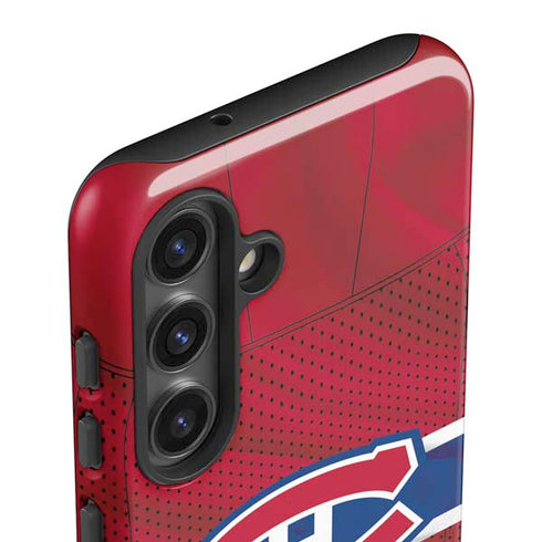 NHL Montreal Canadiens Home Jersey Galaxy S25 Impact Case