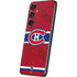 NHL Montreal Canadiens Home Jersey Galaxy S25 Skin