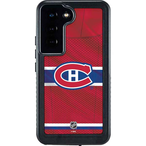 NHL Montreal Canadiens Home Jersey Galaxy S24 Waterproof Case