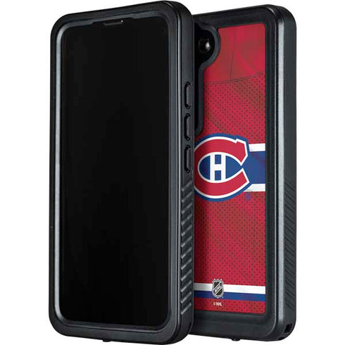 NHL Montreal Canadiens Home Jersey Galaxy S24 Waterproof Case