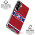 NHL Montreal Canadiens Home Jersey Galaxy S26 Clear Case