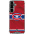 NHL Montreal Canadiens Home Jersey Galaxy S26 Plus Clear Case