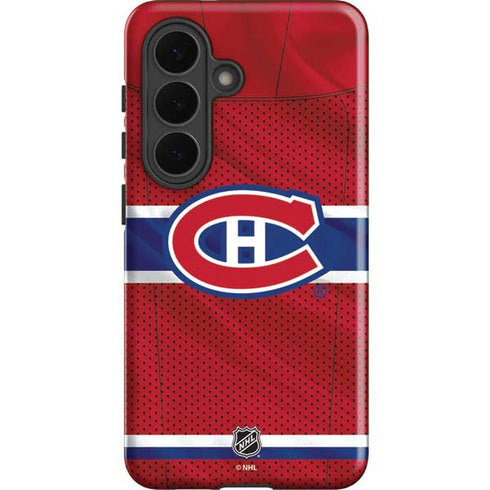 NHL Montreal Canadiens Home Jersey Galaxy S26 Plus Impact Case