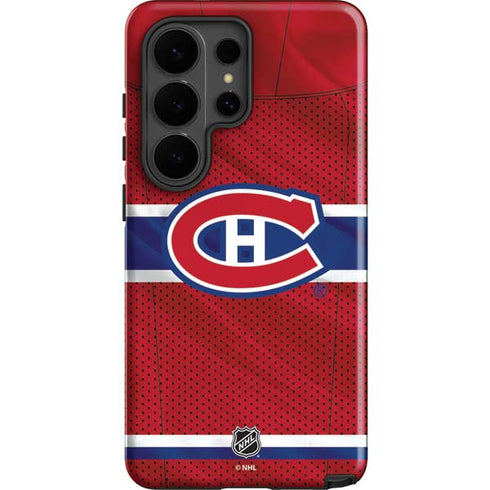 NHL Montreal Canadiens Home Jersey Galaxy S26 Ultra Impact Case