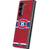 NHL Montreal Canadiens Home Jersey Galaxy Z Fold5 5G Skin