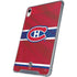 NHL Montreal Canadiens Home Jersey iPad 11th Gen (2025) Clear Case