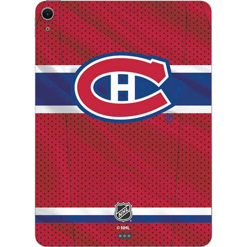 NHL Montreal Canadiens Home Jersey Apple iPad Air Skin
