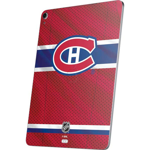 NHL Montreal Canadiens Home Jersey Apple iPad Air Skin