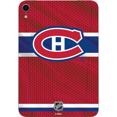 NHL Montreal Canadiens Home Jersey Apple iPad Mini Skin