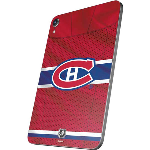 NHL Montreal Canadiens Home Jersey Apple iPad Mini Skin