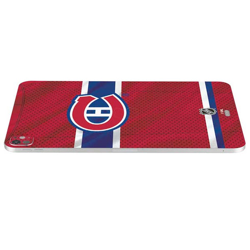 NHL Montreal Canadiens Home Jersey iPad Pro 13in M4 (2024) Skin
