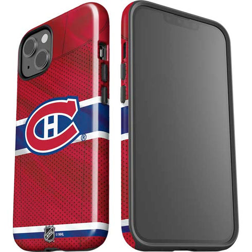 NHL Montreal Canadiens Home Jersey iPhone 15 Impact Case