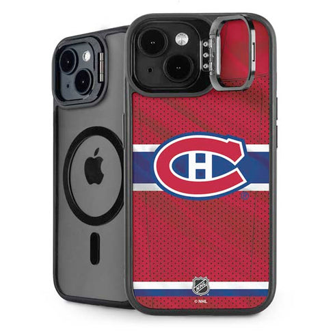 NHL Montreal Canadiens Home Jersey iPhone 15 Plus Kickstand Case